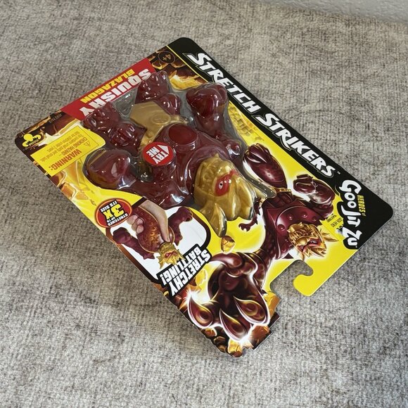 Heroes Of Goo Jit Zu NEW Stretch Strikers Squishy Blazagon 2024 - Picture 7 of 7